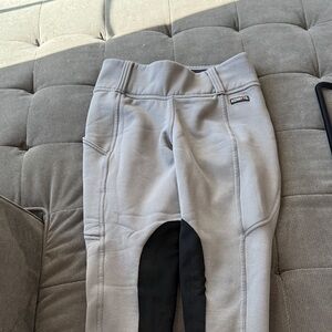 Kerrits Grey Winter Riding Breeches